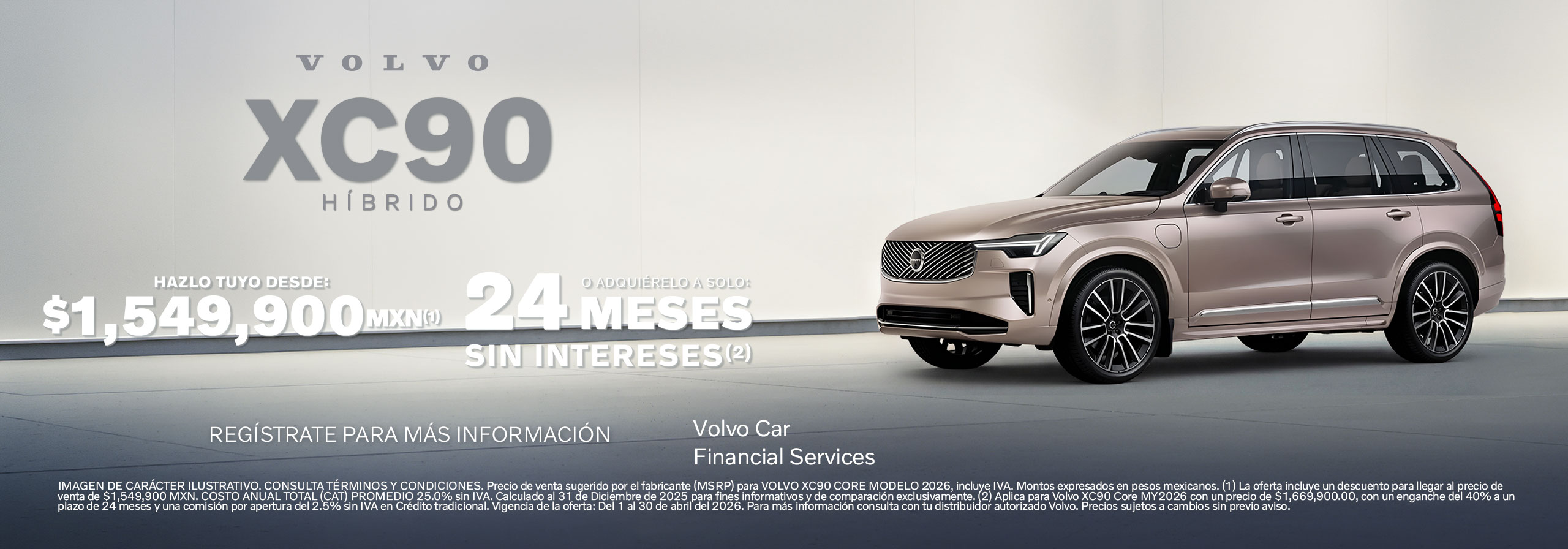 XC90 promoción