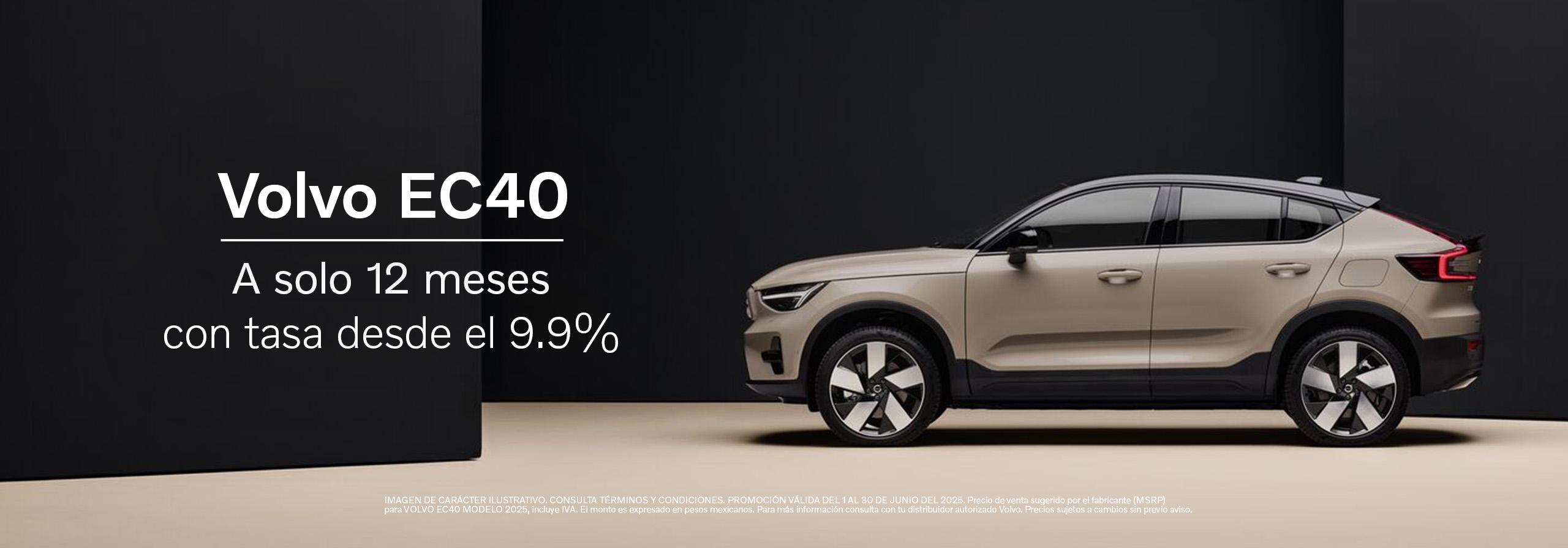 Volvo EC40 eléctrico, promoción a 12 meses