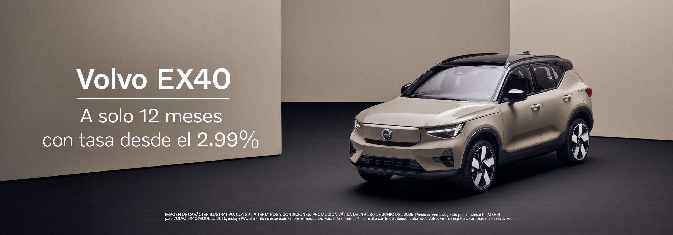 Promoción Volvo EX40 México, SUV eléctrico